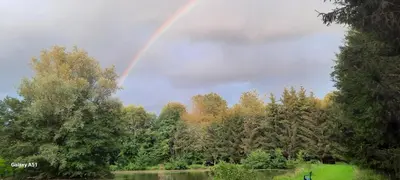 Paysage naturel près de la tente de luxe