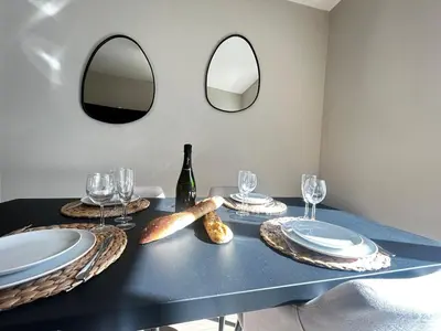 Plan de l'établissement E1 Reton magnifique T3 RDC terrasse et jacuzzi