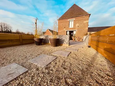 Bâtiment de la maison de vacances