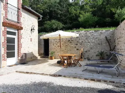 Terrasse ou espace extérieur de l'établissement La Grange des Richebourgs