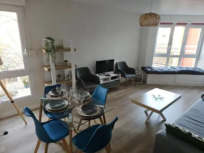 Coin salon dans l'établissement Les Codalices