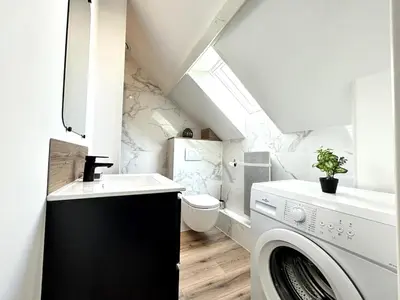 Plan de l'établissement 2 Carteret studio cosy proche centre ville