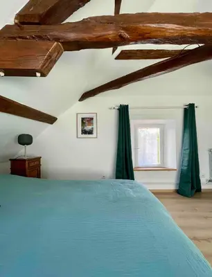 Un ou plusieurs lits dans un hébergement de l'établissement Relais Golf et Champagne