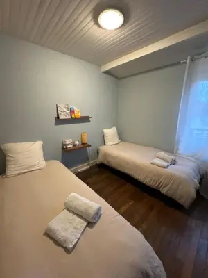 Un ou plusieurs lits dans un hébergement de l'établissement La maison de Vouziers