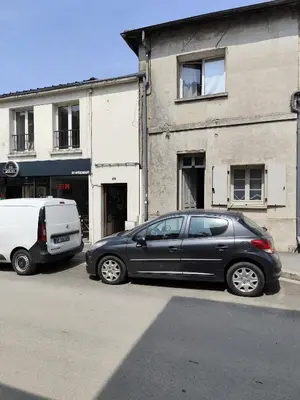 Plan de l'établissement Studio meublé centre ville- gare Villers Cotterets