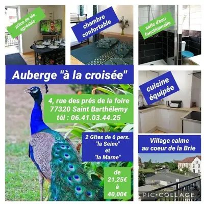 AUBERGE à la croisée Gîte 