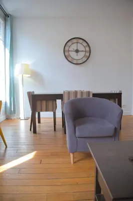 Coin salon dans l'établissement Papeete 3 bedrooms