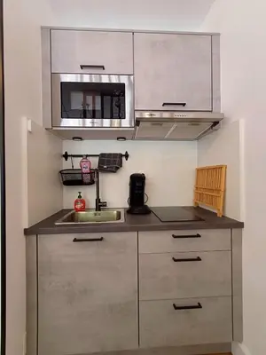 Cuisine ou kitchenette dans l'établissement The Brut Case - Avenue de Champagne