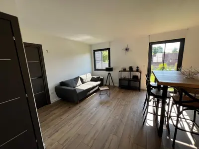 Coin salon dans l'établissement La Maison d'à Côté Chambre 4