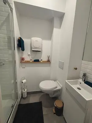 Salle de bains dans l'établissement Le Saint André Hyper centre ville
