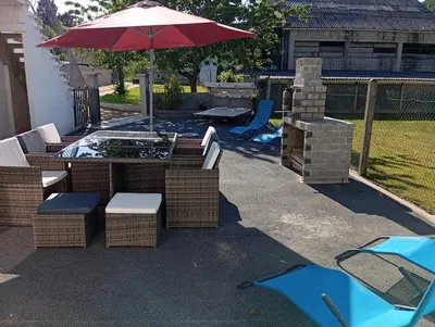 Jardin de l'établissement Magnifique hébergement en Rez de jardin