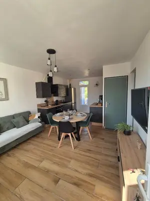 Coin salon dans l'établissement Maison de Claire