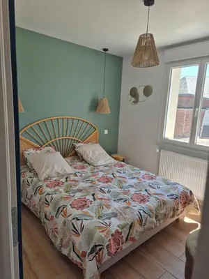 Un ou plusieurs lits dans un hébergement de l'établissement Maison de Claire