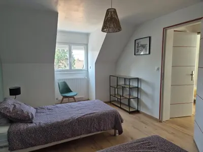 Un ou plusieurs lits dans un hébergement de l'établissement Maison de Claire