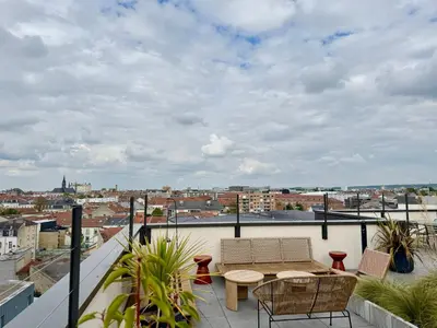 Balcon ou terrasse dans l'établissement We Live Inn Sharies Reims - A605