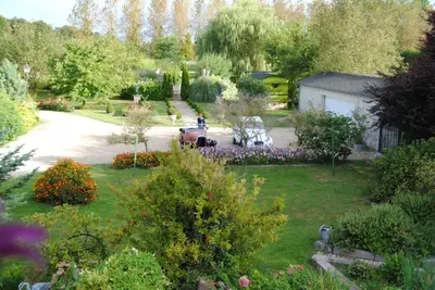Jardin de l'établissement Le Grand Logis