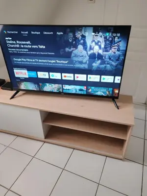 Télévision ou salle de divertissement dans l'établissement APPARTEMENT FRIZEBOIs