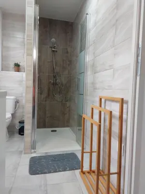 Salle de bains dans l'établissement Gite de la detente