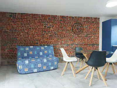 Coin salon dans l'établissement Gite de la detente