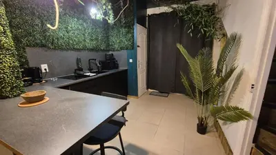 Cuisine ou kitchenette dans l'établissement Botanica - Private Spa