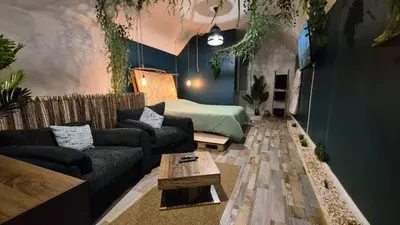 Coin salon dans l'établissement Botanica - Private Spa