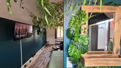 Télévision ou salle de divertissement dans l'établissement Botanica - Private Spa