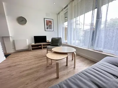 Télévision ou salle de divertissement dans l'établissement Moisson une pépite au centre ville avec parking