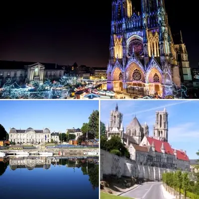 Vue générale sur Chavonne ou vue de la ville depuis la maison de vacances