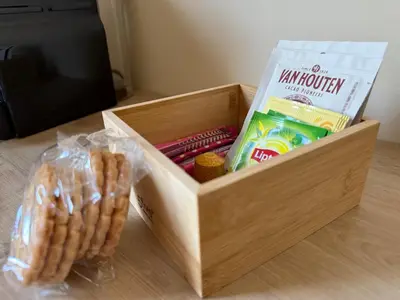 Nourriture dans l'appartement ou à proximité