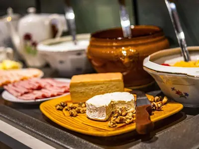 Nourriture dans l'hôtel ou à proximité
