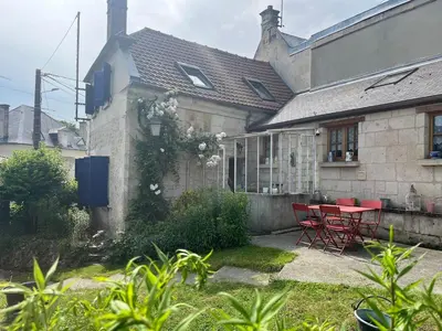 Jardin de l'établissement La Maison Bleue