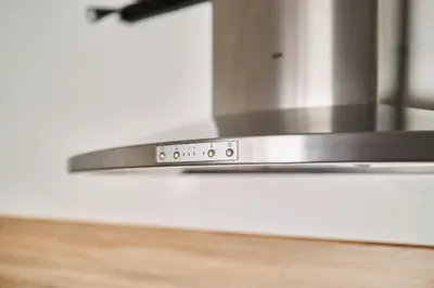 Cuisine ou kitchenette dans l'établissement Le Loft de la Porte de Mars - à 5 min de la gare
