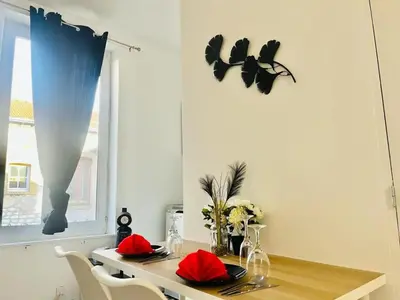 Plan de l'établissement Tulipe 14 cocon romantique proche centre-ville