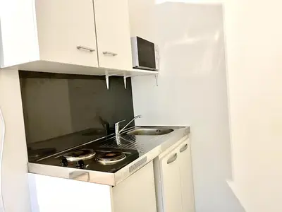 Cuisine ou kitchenette dans l'établissement Chavalliaud 3 petit cocon calme et cozy