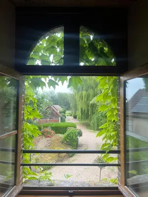 Jardin de l'établissement Le moulin de Sauvage