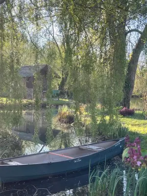 Jardin de l'établissement Le moulin de Sauvage
