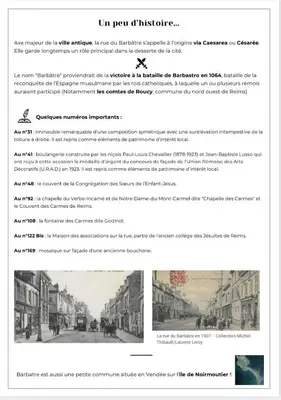 Plan de l'établissement Le Confidentiel avec parking