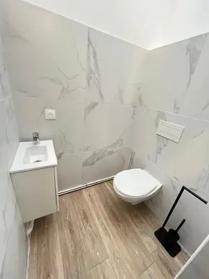 Salle de bains dans l'établissement Vilnius - Confort familial