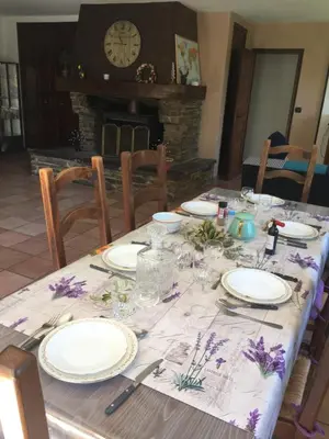 Nourriture dans la maison de vacances ou à proximité