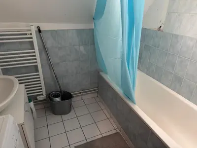 Salle de bains dans l'établissement Zedd Apartment