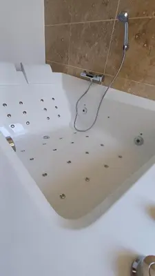 Salle de bains dans l'établissement T2 Cosy Spa & Sauna