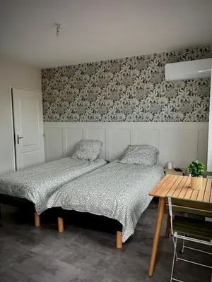 Un ou plusieurs lits dans un hébergement de l'établissement L'Escale de la Râperie, logement 3