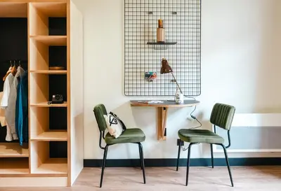 Coin salon dans l'établissement Cowool Compiègne