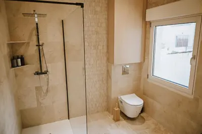 Salle de bains dans l'établissement Da Lisa wellness spa proche centre ville