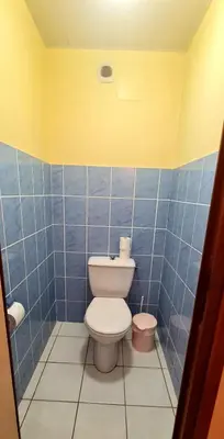 Salle de bains dans l'établissement Gîte LA COUMERETTE