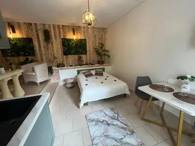 Coin salon dans l'établissement La parenthèse verte