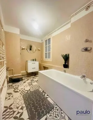Salle de bains dans l'établissement Appartement Coeur de ville