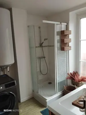 Salle de bains dans l'établissement Espaço brasserie