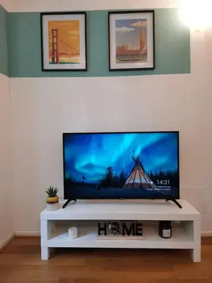 Télévision ou salle de divertissement dans l'établissement Charmant appartement au coeur de Château-Thierry
