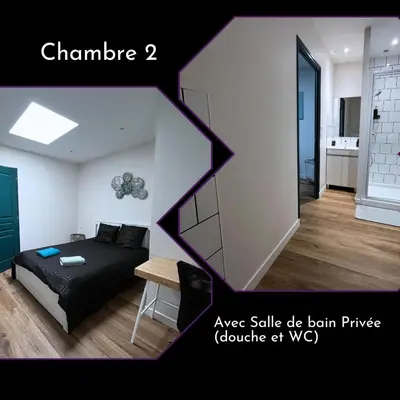 Un ou plusieurs lits dans un hébergement de l'établissement SQ'Loft 